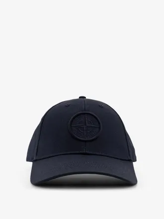 Stone Island Baseball cap in cotone - STONE ISLAND - gender_Man