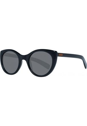 Ermenegildo Zegna Womens ZC0009 50 01A50 Sunglasses - Black - One Size