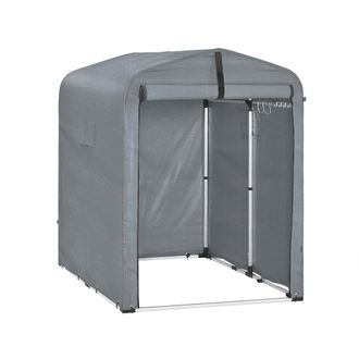 SoBuy Sobuy Abri De Jardin, Cabane De Jardin Exterieur Imperm&eacute;able, Abri Moto Avec Des Crochets, Garage Pour V&eacute;lo Et Outils, Abri V&eacute;lo, Rangement Et Stockag