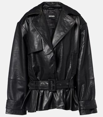 Rotate Leather biker jacket