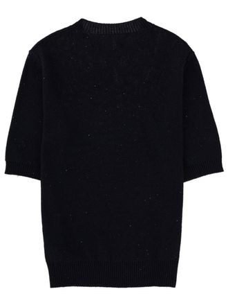 Fabiana Filippi Linen Blend T-Shirt - Blue