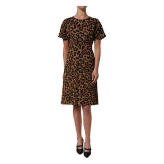 Dolce & Gabbana Donna, Abiti, Marrone, L, new