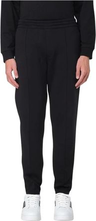 Emporio Armani Broeken, Heren, Zwart, S, Zwarte Herenbroek