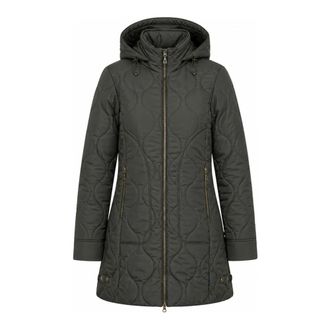 Danwear Jassen - Dames - Mantels - Groen - Maat: L Fleece