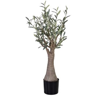 Wanderlust Deco Olivo Artificial Decorativo Con 287 Hojas Verde 65x65x115