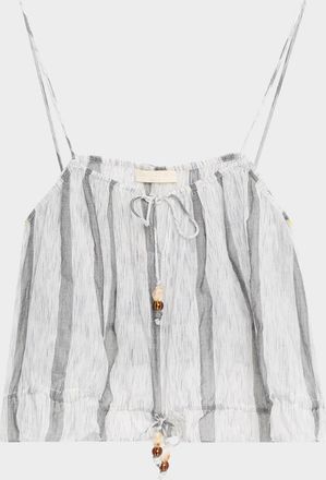Ulla Johnson Cara Striped Coverup Top