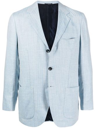 Kiton Blazer monopetto - Blu