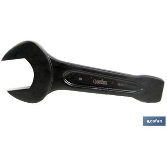 cofan Llave fija de golpe m-65, Llave de golpe negra fija una boca. Medidas desde sw 24 hasta sw 120. Para montajes especialmente dif&iacute;ciles y con altas