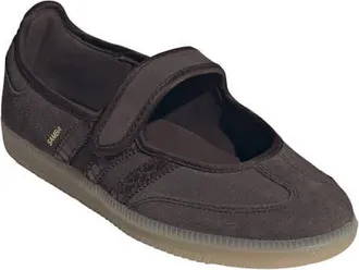 adidas Samba Jane Sneaker in Aurora Coffee/coffee/gold at Nordstrom, Size 11.5
