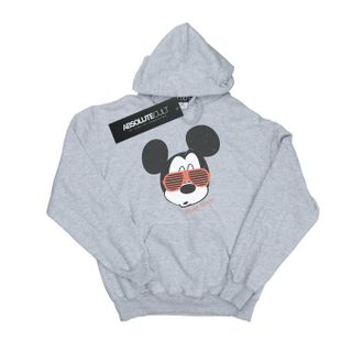 Disney Dames/Dames Mickey Mouse Zonnebril Hoodie (Sportgrijs)