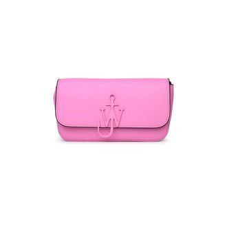 J.W.Anderson Borsa a spalla Baguette con catena e logo Anchor - - Bags - Donna - Rosa - ONE SIZE