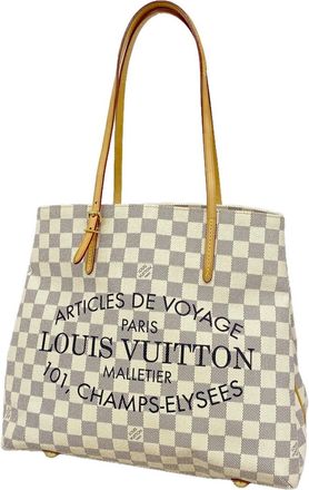 Louis Vuitton White Tote Bag (Pre-Owned)