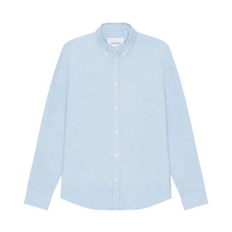 Les Deux Casual Shirts, male, Blue, Size: 2XL Konrad Contrast Oxford Shirt