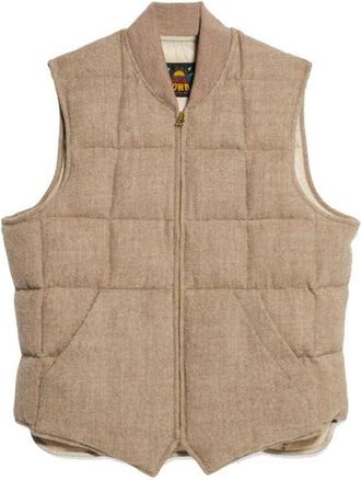 Fortela Wool Vest Jacket in Ecru at Nordstrom, Size 52 Eu