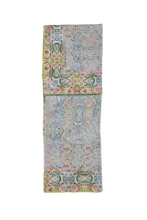 Pierre-Louis Mascia Silk Bandana Scarf With Floral Print