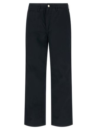 Carhartt Work in Progress Black Flat Front Pants