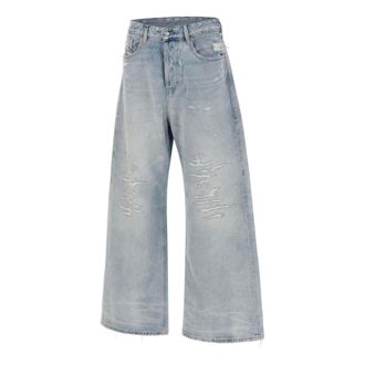 Diesel Wide Jeans, female, Blue, Size: W29 L30 1996 D-Sire L.30