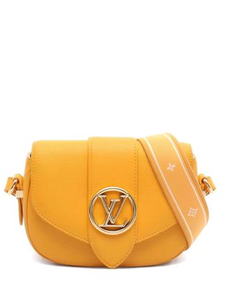 Louis Vuitton 2010s Pont 9 Soft PM shoulder bag - Yellow