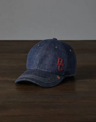 Brunello Cucinelli Blue Cotton Cap (Baseball Mens Hat)