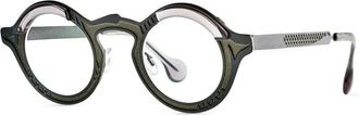 Theo Eyewear Occhiali tondi - Nero