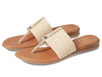 Andr&eacute; Assous Nice Woven Featherweight Flat Womens Shoes Natural : 11 M, Synthetic