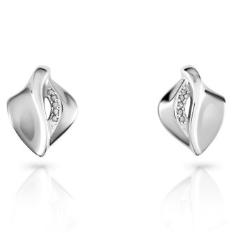 Orphelia Anet WoMens 925 Sterling Silver Stud Earrings - ZO-7520 - One Size