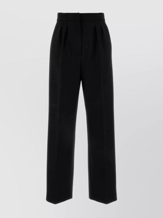 Max Mara high waist wide leg pleated trousers