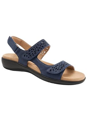 Trotters Womens Tamara Sandal In Navy