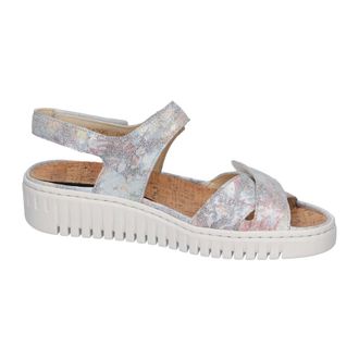Waldl&auml;ufer H-Willow Sandal - Dames - Schoenen - Grijs - Maat: 38 EU Leer