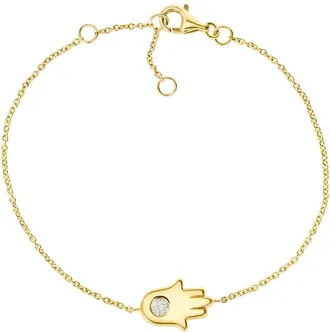Le Vian Jewish Symbols 14K 0.10 Ct. Tw. Diamond Bracelet