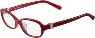Ferragamo Ladies Red Rectangular Eyeglass Frames Sf2769A 604 - 52