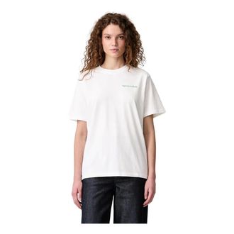 Sporty & Rich Fitness 94 T-Shirt - Dames - Tops - Wit - Maat: M Katoen