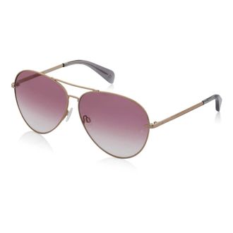 Rag & Bone Aviator Zonnebril - Dames - Accessoires - Geel - Maat: ONE Size
