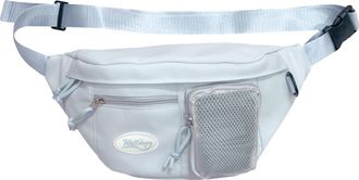 Generic Women Casual Nylon Shoulder Bag Large Capacity Transparent Waist Bag Multi-functional Travel and Work Bag