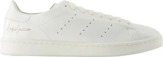 Yohji Yamamoto Heren, Schoenen, Wit, Maat: 42 1/2 EU Leer