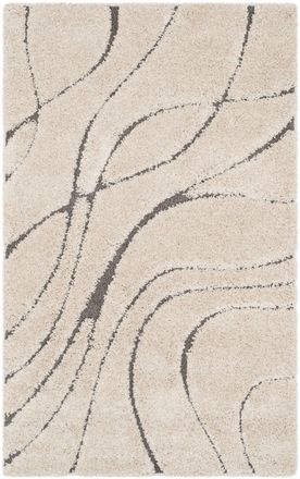 Safavieh Alfombra crema/gris 122 x 183 cm