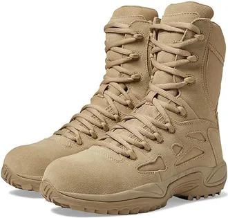 Reebok Rapid Response RB 8 CT Mens Work Boots Tan : 10.5 D - Medium, Suede/Textile
