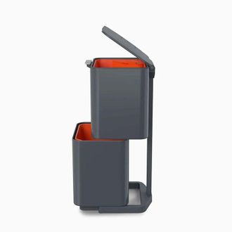 Joseph Joseph Joseph Joseph Totem Compact Cubo De Basura De Cocina Grafito 43l