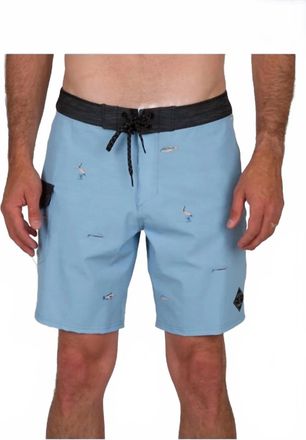 Salty Crew Lures Board Shorts In Sky Blue