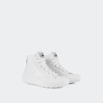Canada Goose Womens Ossington Sneaker High (Women, White, US 6.5)