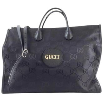 Gucci Pre-owned Tote Bags, unisex, Black, Size: ONE SIZE Pre-owned Vintage Tote Bag