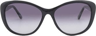 Calvin Klein Grey Butterfly Ladies Sunglasses CK19560S 001 57