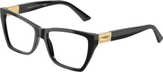 Jimmy Choo London Stijlvolle Bril in Zwart - Dames - Brillen - Zwart - 54 MM - Accessoires