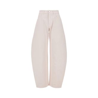 Alaia Denim rounded pants Woman 36