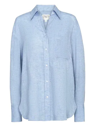 TWP Big Joe pocket shirt - Blue
