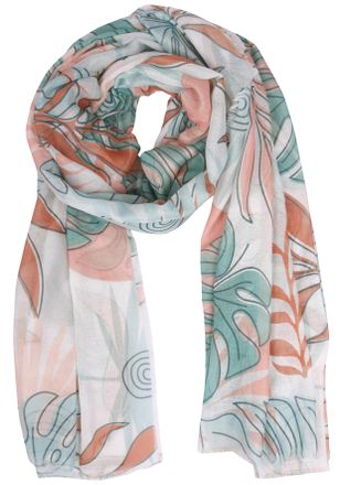 Capelli Modeschal CAPELLI NEW YORK, Damen, beige combo, Obermaterial: 70% Polyester, 30% Baumwolle, Modet&uuml;cher Modeschal