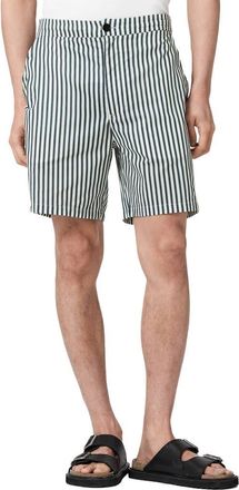 AllSaints Chopin Stripe Shorts in Blue/white at Nordstrom, Size Medium