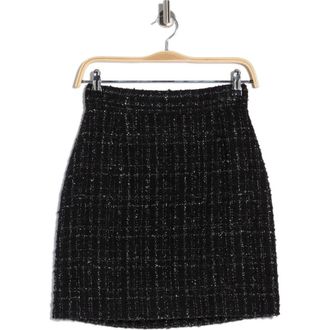 BOSS Viliana Tweed Skirt in Black at Nordstrom Rack, Size 6