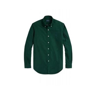 Ralph Lauren Heren, Overhemden, Groen, Maat: XL Katoen