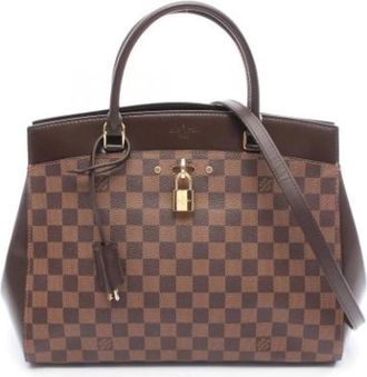 Louis Vuitton Pre-owned Handbags, female, Brown, Size: ONE SIZE Pre-owned Canvas Handbag